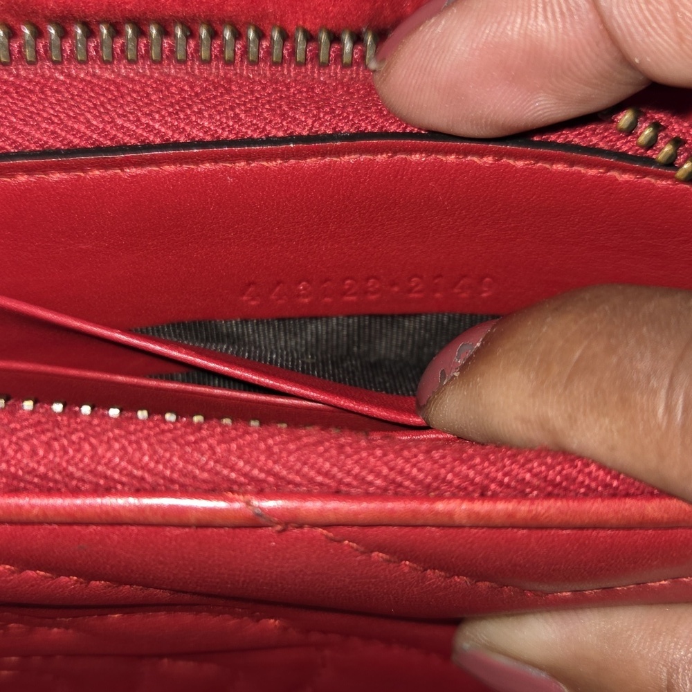 Gucci GG Marmot Zip Around Wallet  EUC - Picture 17 of 17